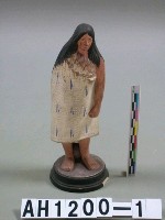 藏品(陶塑人種模型（女性）)的圖片